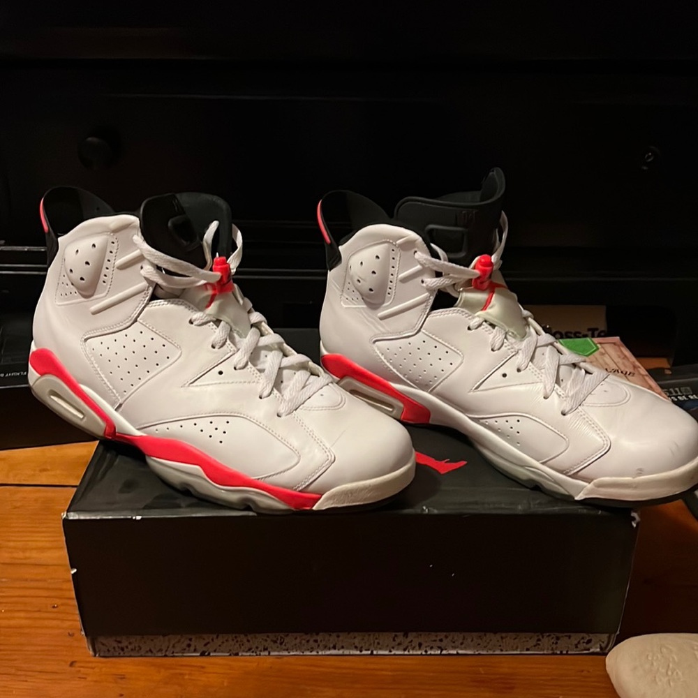 Jordan 6 Retro Infrareds White
